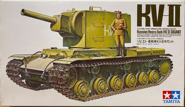 Kv Ii Russian Heavy Tank Gigant Tamiya Ck Charlies Plastic Models