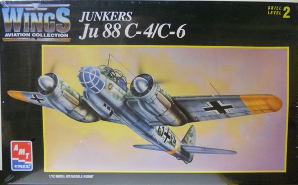 Junkers Ju 88 C-4/C-6, AMT ERTL Wings, 1/72 RJM 11C - Charlies Plastic ...