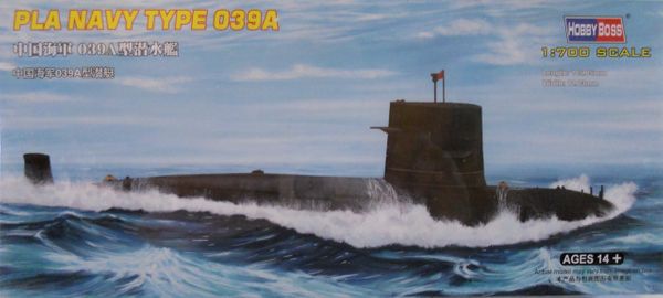 PLA Naval Type 039A, HobbyBoss 1/700 CK - Charlies Plastic Models