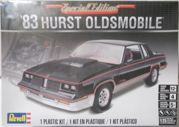 1983 Hurst Oldsmobile, Revell 1/25 RMX-4317 CK - Charlies Plastic Models