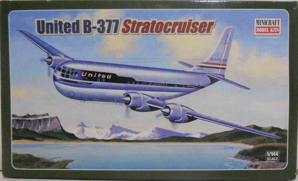 Boeing B-377 Stratocruiser United, MiniCraft 1/144 MCANS CK - Charlies ...