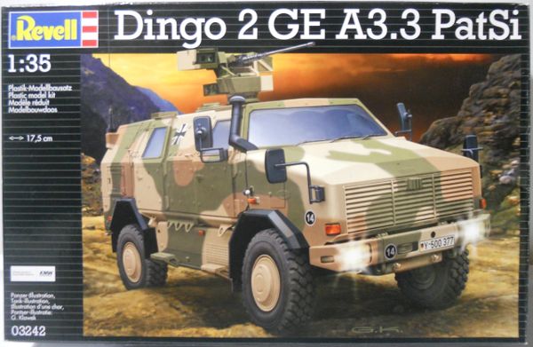 Dingo 2 GE A3.3 PatSi, Revell 1/35 DC14 - Charlies Plastic Models