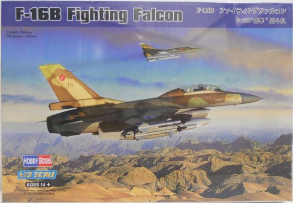 F-16b Fighting Falcon, Hobby Boss 1 72 Wbck - Charlies Plastic Models