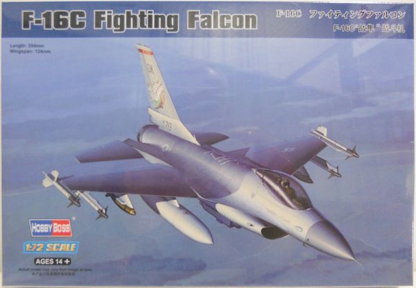 F-16C Fighting Falcon, HobbyBoss 1/72 WBCK - Charlies Plastic Models