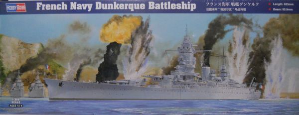 French Navy Dunkerque Battleship, Hobby Boss 1 350 Ck - Charlies 