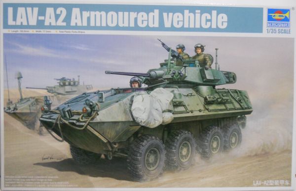 LAV-A2 Armoured vehicle, Trumpeter 1/35 CK - Charlies Plastic Models