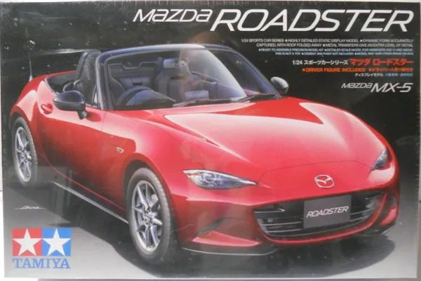 Mazda Roadster MX-5, Tamiya 1/24 CK - Charlies Plastic Models