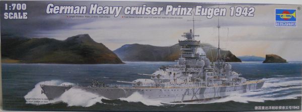 Prinz Eugen 1942 Trumpeter 1/700 CK - Charlies Plastic Models