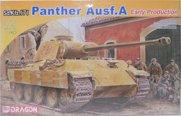 Sd.Kfz.171 Panther Ausf. A, Early Production, Dragon 1/72 CK - Charlies ...