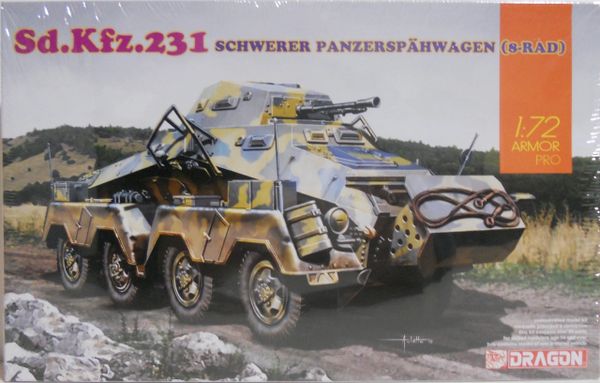 Sd.Kfz.231 Schwerer Panzerspähwagen, Dragon 1/72 CK - Charlies Plastic ...