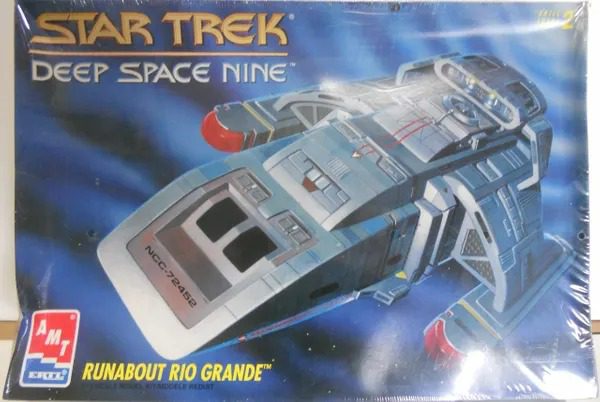 Star Trek Deep Space Nine, Runabout Rio Grande, AMT ERTL 1/72 DL14 ...