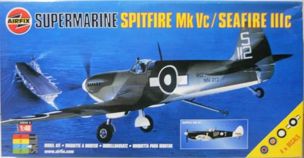 Supermarine Spitfire Mk Vc/ Seafire IIIc, Airfix 1/48 CK - Charlies ...