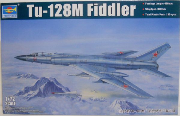 Tu-128M Fiddler, Trumpeter 1/72 CK - Charlies Plastic Models