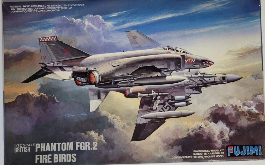 Phantom Fgr.2 Fire Bird Fujimi 1 72 Jn - Charlies Plastic Models