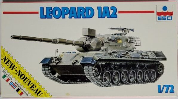 Leopard 1A2 ESCI 1/72 LP - Charlies Plastic Models