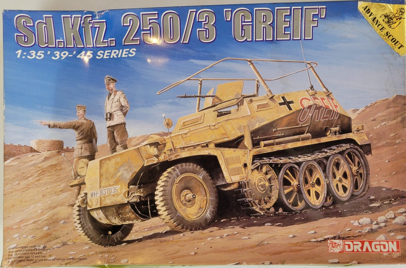 Dragon Sd. Kfz. 250/3 Greif 1/35 RAY - Charlies Plastic Models