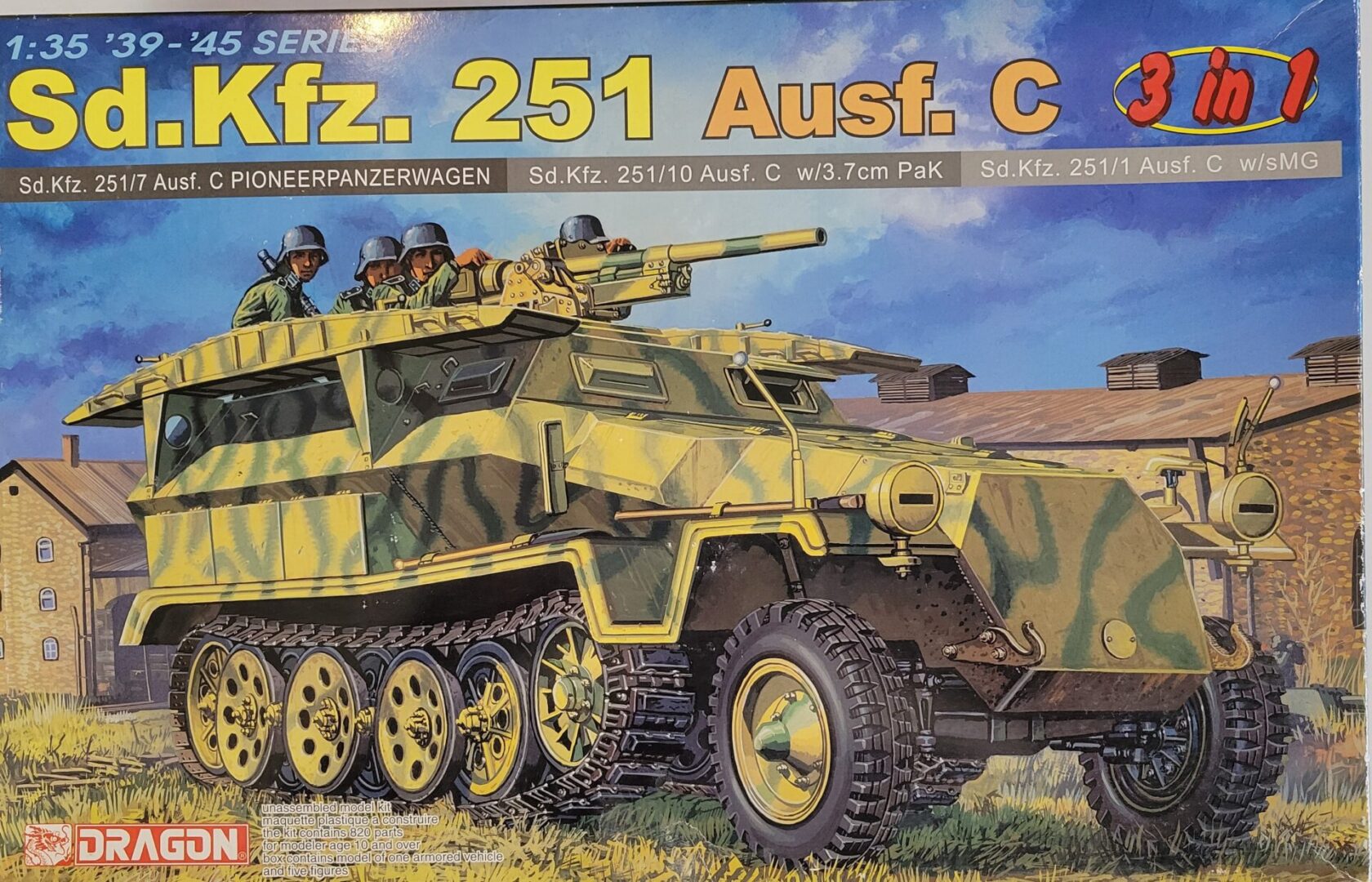 Dragon Sd. Kfz. 251 Ausf. C 1/35 RAY - Charlies Plastic Models