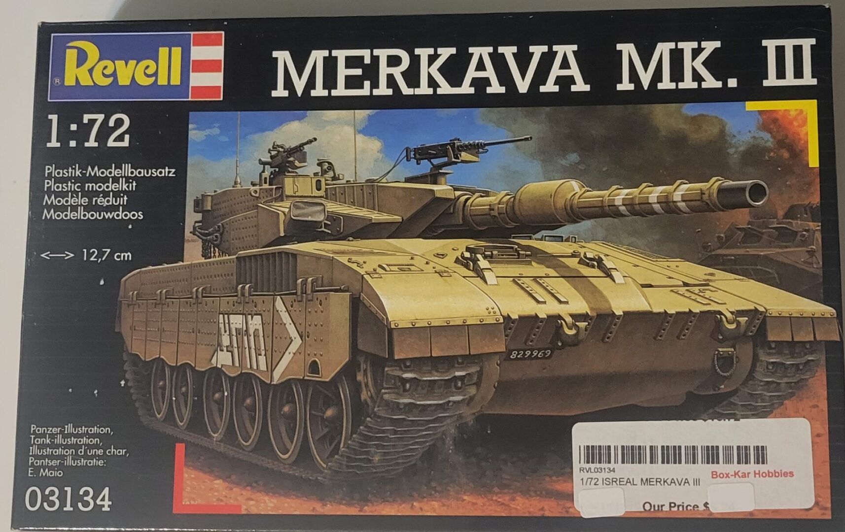 Revell Merkava MK III 1/72 LP - Charlies Plastic Models