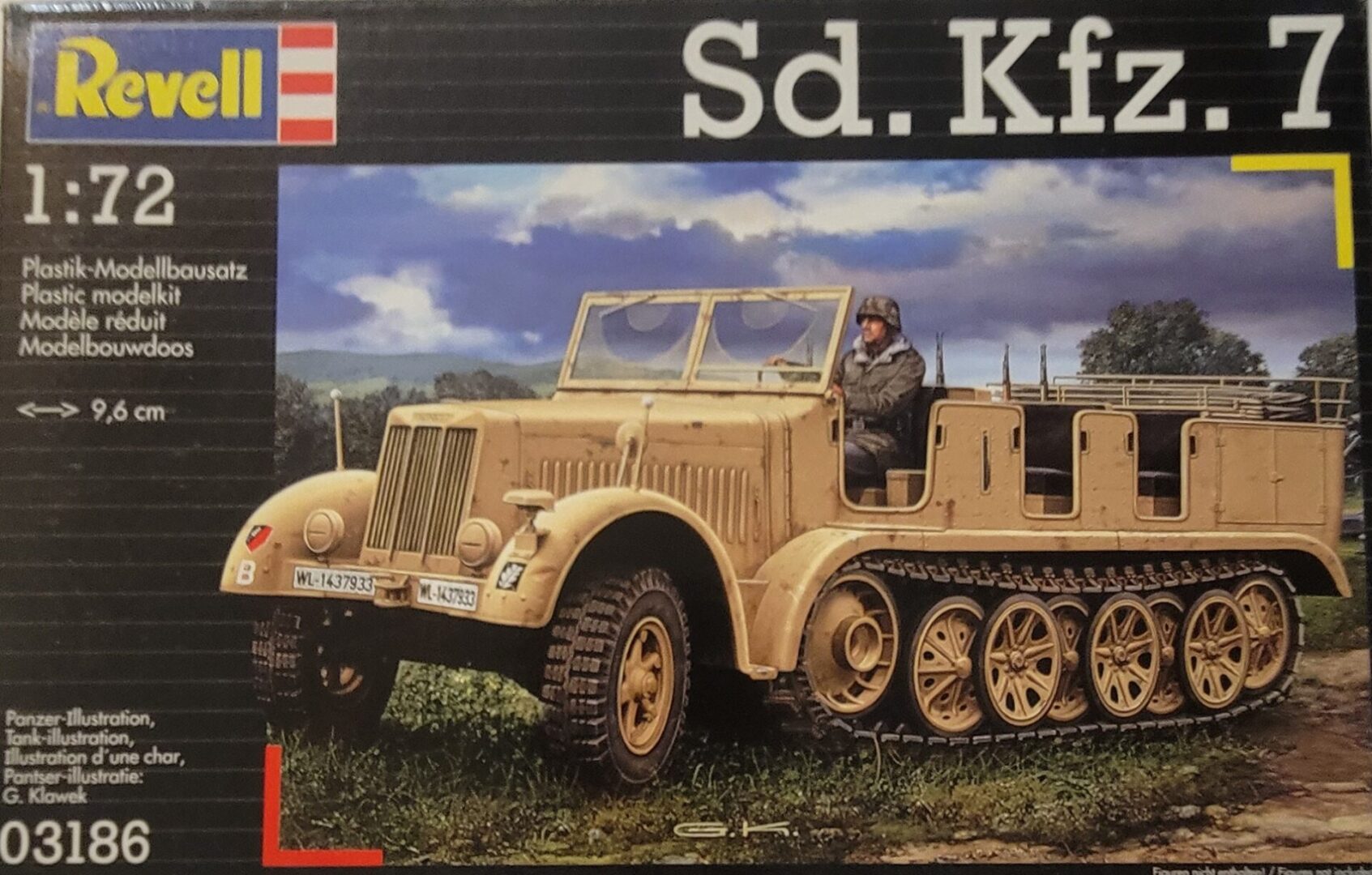 Sd. Kfz. 7 1/72 Revell LP - Charlies Plastic Models