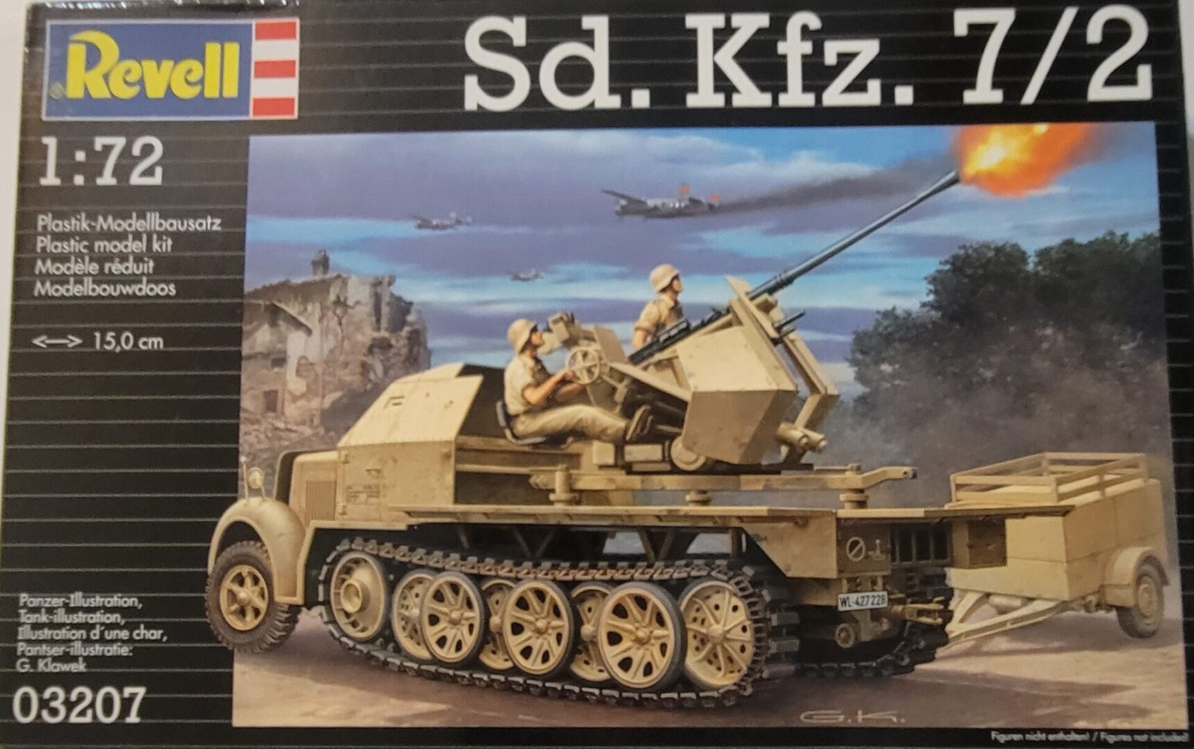 Sd. Kfz. 7/2 1/72 Revell LP - Charlies Plastic Models